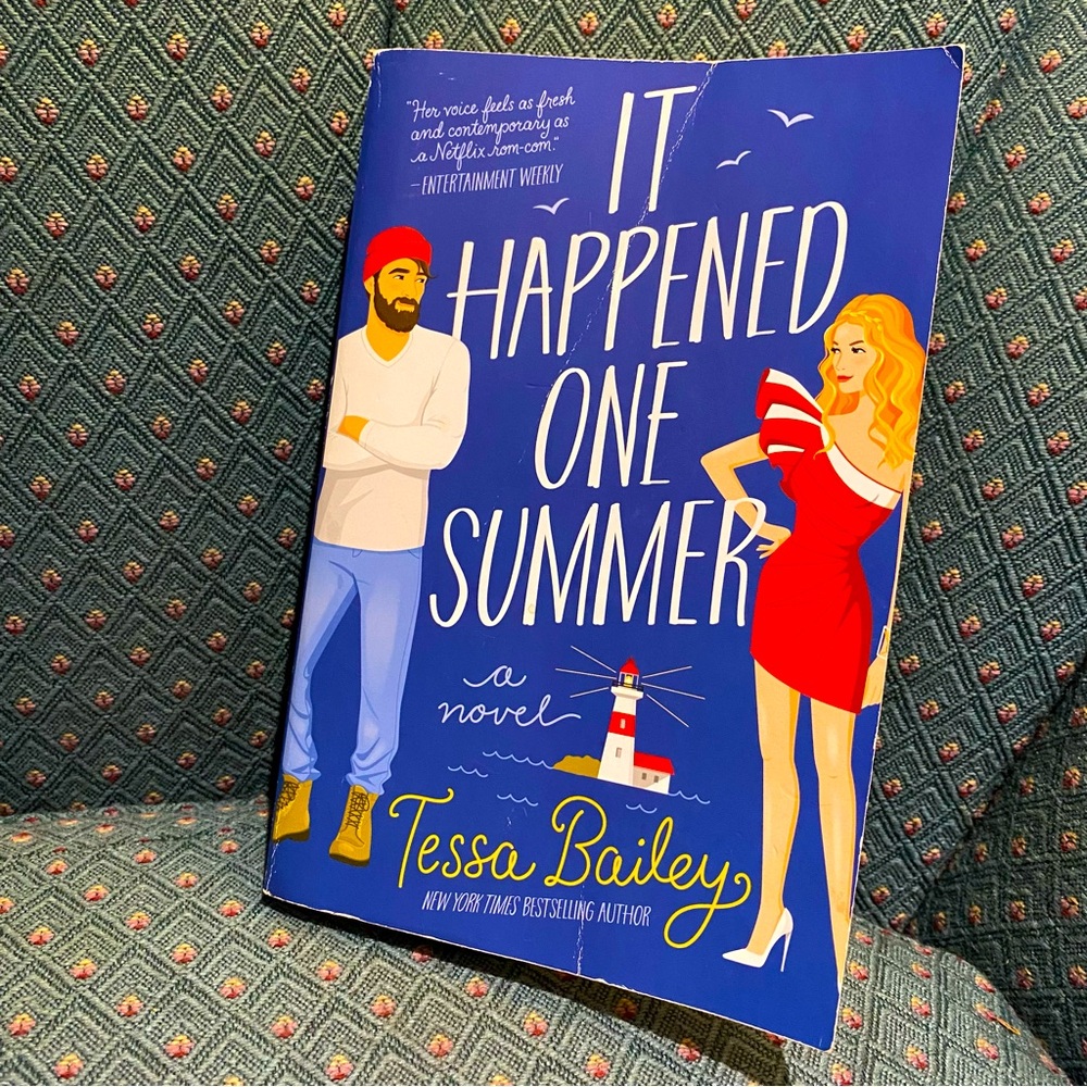 “It Happened One Summer” Spicy Rom Com Novel by Tessa Bailey. Tik Tok Favorite!
